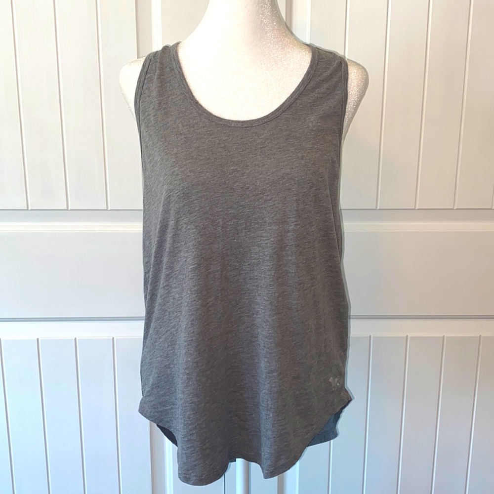 VS Pink GRAY YOGA TANK